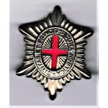 The Governor General's Foot Guards (5th Canadian Guards) WWII Era Cap Badge (White-metal), two lugs