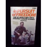 Military Book-In Pursuit of Freedom-paperback, One of World War Two's Greatest escape stories, by