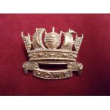 HOWE Battalion Royal Naval Division WWI Cap Badge (Gilding-metal), two lugs. K&K: 1164