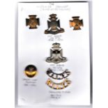 Wiltshire Regiment (Duke of Edinburgh's)Regiment Cap Badges (Gilding-metal and White-metal) K&K: 676