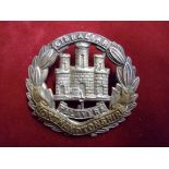 Northamptonshire Regiment Cap Badge (Bi-metal), two lugs. K&K: 666