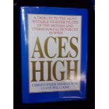 Military Book-Aces High-A tribute to the Most Notable Fighter Pilots of the British and Commonwealth