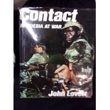 Military Book-Contact-Rhodesia War, by John Lovett, hardback, fully illustrated, pub; Khenty