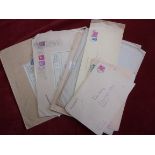 Germany 1953-1959 - (12) Commercial Mail A4-A5 envelopes