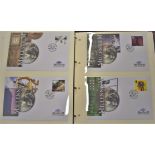 Great Britain - The Millennium First Day Cover collection, forty nine very fine first day covers