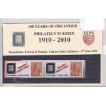 Great Britain 2010-1st class adhesives in Stamp Essex Pack (5th June 2010) scarce