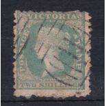 Australian (Victoria) 1859 - 2/ - SG82 fine used - cat value £50.00