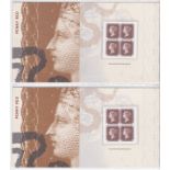 Great Britain - 2000 Royal Mail - penny red reproduction presentation pack pristine condition (2)