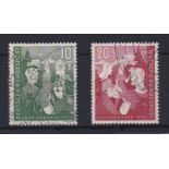 Germany 1952 Youth Hostels Fund set SG1080/1 used Cat £54