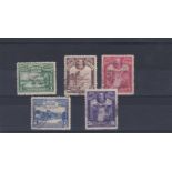 British Guiana 1931-Centenary - Set of (5) SG283/7, fine used