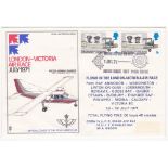Great Britain FDC 1979 11/12 London -Victoria Air Race scarce RAF cover