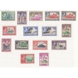 British Solomon Islands 1939 ½d - 10/- set, m/mint (15), SG60/71.