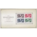 Great Britain 2000 - Royal Mail Seahorses, 2/6 to £1 (4) reproduction presentation pack, pristine