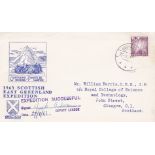 Expeditions - Greenland 1963-Scottish East Greenland Expedition, signed (Successful) used to Royal