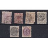 Denmark 1864/97 6 mint and used 'Classics'. Condition is mixed. High Cat.