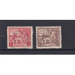 Great Britain 1924 - British Empire Exhibition-SG430-431 used cat value £25