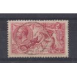 Great Britain 1918 - 19-5/- rose-red, SG416, very fine, used c.d.s.