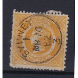 Australia (New South Wales) 1860-1872 - 8d SG167c, very fine used, Sydney c.d.s. Cat value £45.00+