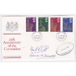 Great Britain FDC 1978 05/31 25th Anniversary of the Coronation set on King's Lynn FDC. King's