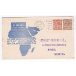 Great Britain AML0116 Airmail/First Flight 1931 - (21-02) First airmail flight cover, England to