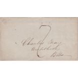 Great Britain 1836 EL-London to Amptill Beds-m/s rate, family letter to Charles May London V/1836