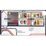 Great Britain 2013 (9/1) - London Underground Art, m/s Royal Mail FDC