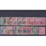 Trinidad & Tobago 1938-Set of (14) SG246-56 fine used