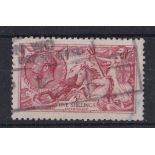 Great Britain 1915 - 5/- bright carmine, SG409, lightly used, cat £400