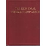 A New Ideal Postage Stamp Album - British Empire - no stamps, little used and in good condition.