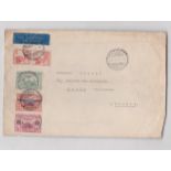 Netherland-Indies - 1933 (2nd Oct) Registered Airmail Cover to Paris, Batavia-Centrum h/s.