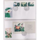 China 1980's - An album of mint miniature sheets and First Day Covers - included (57 )