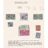 Persia/India/Bushire - A range of Victorian Indian on and off piece with Bushire cancels. The Indian