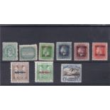 Cook Islands 1893-1923 Mint range incl: 1893 10d, 1919 values to 1/-, Postal fiscals 2/6 and 5/-, ex