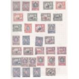 Kenya, Uganda and Tanganyika 1938 set to 5/- (3), 10/- (4), fine used various perfs (20)