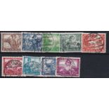 Germany 1933-Welfare fund SG613-521, used set fine cat value £350