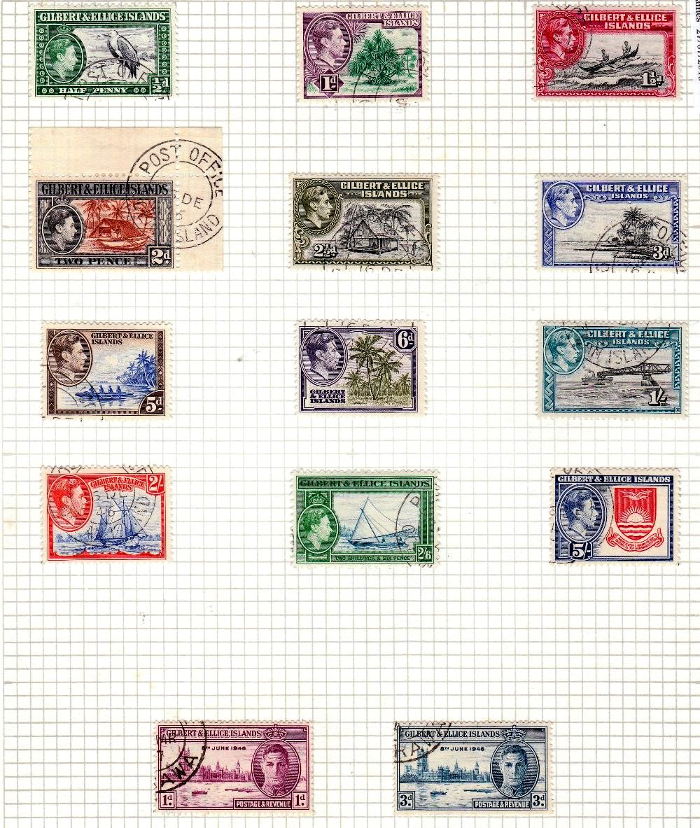 Gilbert & Ellis Islands 1939 set, SG43/54 (12), very fine, used.