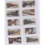 WA & AC Churchman 1929 Famous Railway Trains 25/25 VG/EX