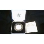 Great Britain 1992-1993-Silver Proof fifty pence - European Presidency, Royal Mint box and