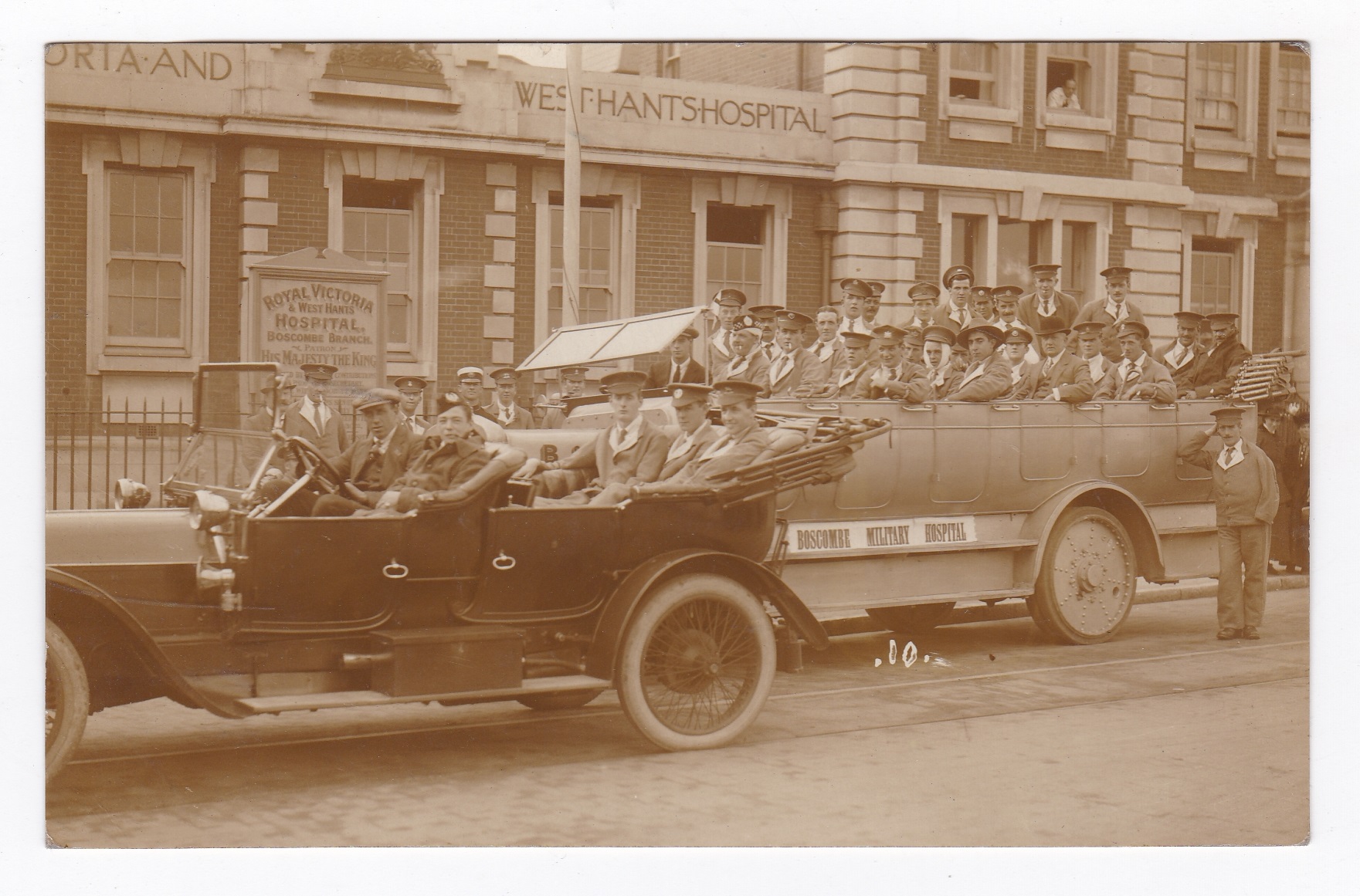 Military/Hospital/Hants - The Royal Victoria & West Hants Hospital with Boscombe Military Hospital