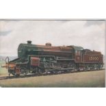 Postcard-Railway - colour postcard-Promo photo LMS Class 5 2-6-0 of 1926, a Hughes-Fowler Design-