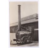 Postcard-Railway-Shut End Colliery 0-4-0 Agenoria, built Foster Rastrick of Stourbridge built around