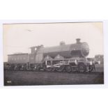 Postcard-Railway London Brighton + South Coast Railway Atlantic 4-4-2 Marsh's Atlantics, built H2