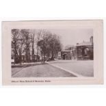 Military/Kent Officers Mess, School of Musketry, Hythe - fine view, used Folkestone 1910 Pub.