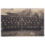 Military - Rifle Brigade RP Officers & NCO's - c.1912 Pub. Stringer & Co, Colchester. Ex. Sievwright