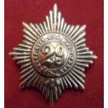 29th Worcestershire Regiment of Foot (Became 1st Battalion Worcestershire Regt) Glengarry badge of