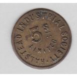 Token Essex-Brass-Halstead Industrial Society, GVF