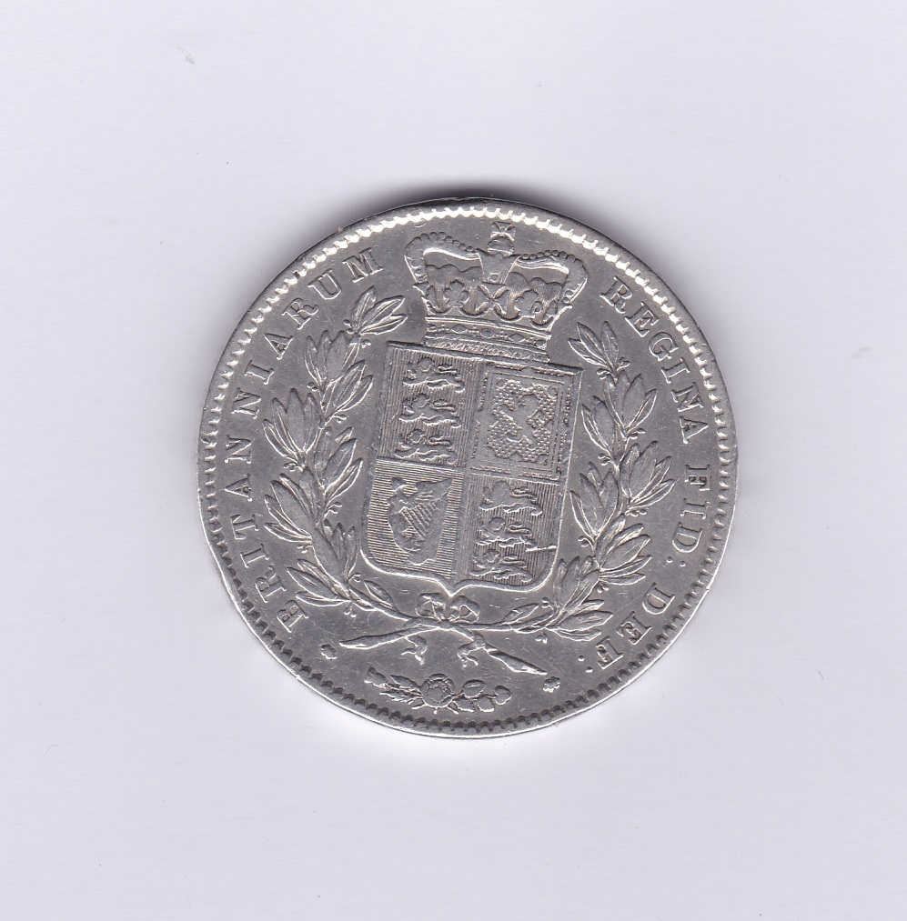Great Britain 1844-Victoria Crown, Cinque foil stops, S3882, fine - Image 2 of 2