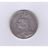 Great Britain 1891-Victoria Jubilee Crown,VF,S3921