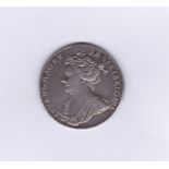 Great Britain 1792-Coronation Queen Anne - Official silver medal by John Croker…35.56mm, almost