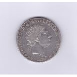 Great Britain 1820-George III Crown, S3787, very fine.